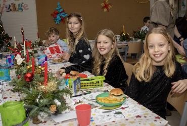 Kerst met kerstdiner